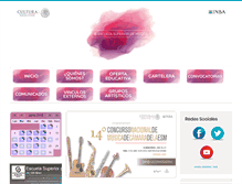 Tablet Screenshot of escuelasuperiordemusica.bellasartes.gob.mx
